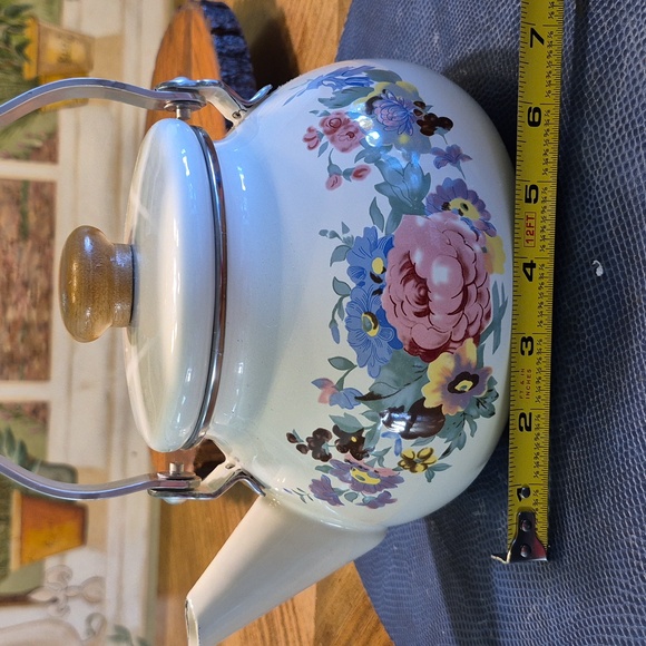 Enamel Tea Kettle Vintage From The 80s. (#TK-5)vgc. - Picture 14 of 14